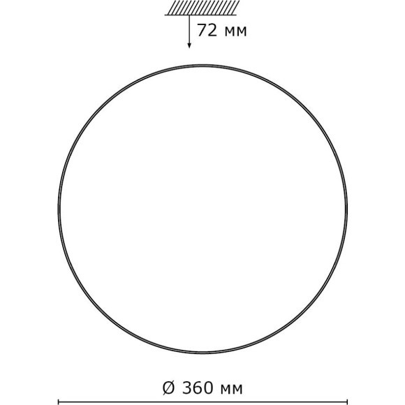 Настенно-потолочный светильник Sonex 2051/CL LEKA IP43 светодиодный LED 30W
