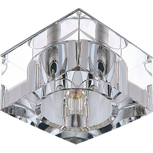 Встраиваемый светильник Lightstar 4050 Qube под лампу 1xG4 35W