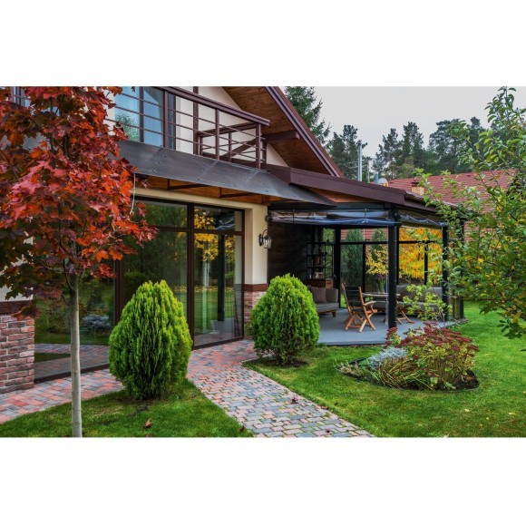 Уличный настенный светильник Maytoni O413WL-01GB1 Albion IP44 под лампу 1xE27 60W