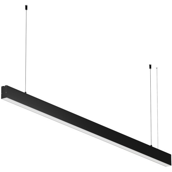 LL312045 Линейный светильник подвесной черный 150см 3000K 35x35 30Вт