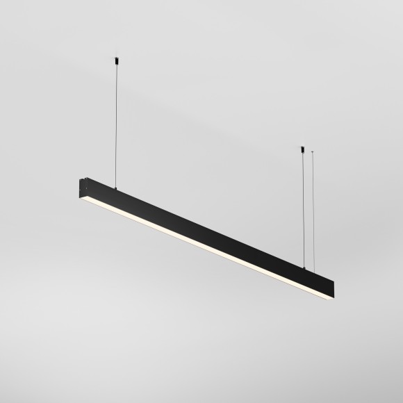 LL312045 Линейный светильник подвесной черный 150см 3000K 35x35 30Вт
