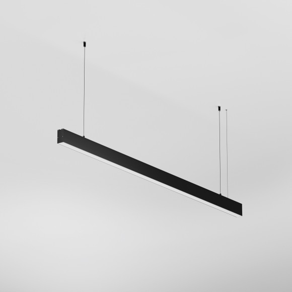 LL312045 Линейный светильник подвесной черный 150см 3000K 35x35 30Вт