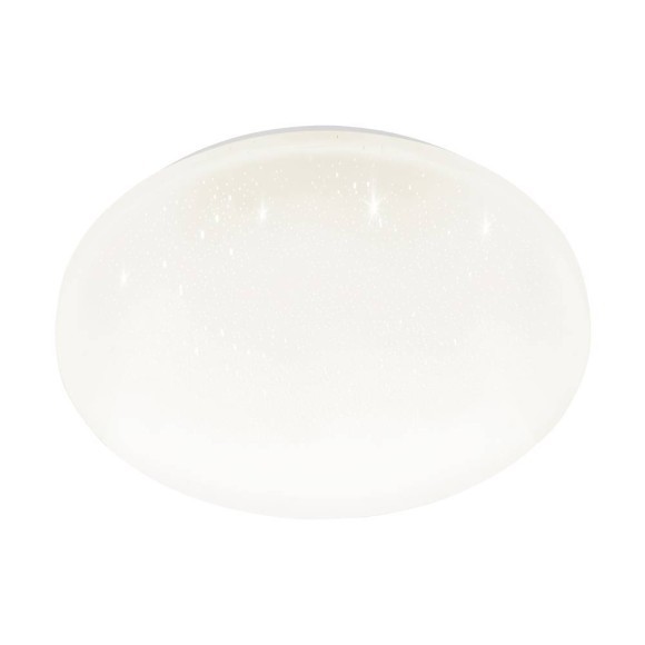 900619 FRANIA-S Настенно-потолочный светодиодный светильник 18Вт 1800Лм 3000К IP44 белый/пластик с кристаллами