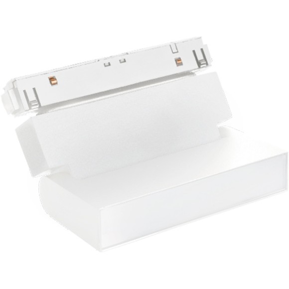 CLT 0.33 002 6W WH M4000K Трековый магнитный светодиодный светильник Crystallux Space 48V CRI90+ 4000К 350Лм 120° 6W CLT 0.33 002 6W WH M4000K Трековый магнитный светодиодный светильник Crystallux Space 48V CRI90+ 4000К 350Лм 120° 6W