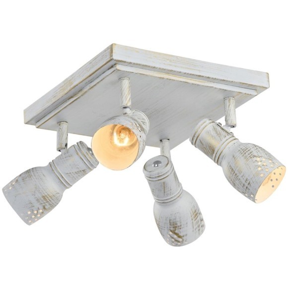 Спот потолочный Lussole LSP-8056 MIAMI IP21 под лампы 4xE14 160W