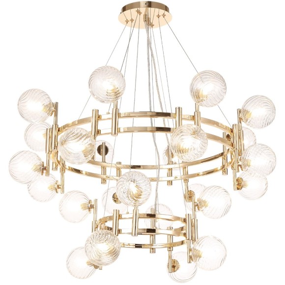 Люстра Crystal Lux LUXURY SP16+8 GOLD