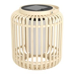 901088 MARLIANO Светодиодный настенный светильник на солнечной батарее с выключателем, 2.5Вт, 300Лм, 4000К, дерево, пластик, IP44