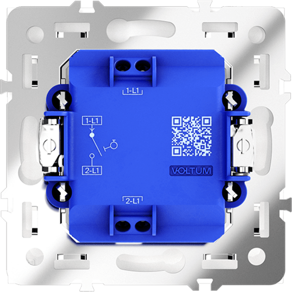 VLS010602 Выключатель с самовозвратом встраиваемый одноклавишный на 10 ампер (2200 Ватт) белого матового цвета VOLTUM S70 (белый матовый) VLS010602 Выключатель с самовозвратом встраиваемый одноклавишный на 10 ампер (2200 Ватт) белого матового цвета VOLTUM S70 (белый матовый)