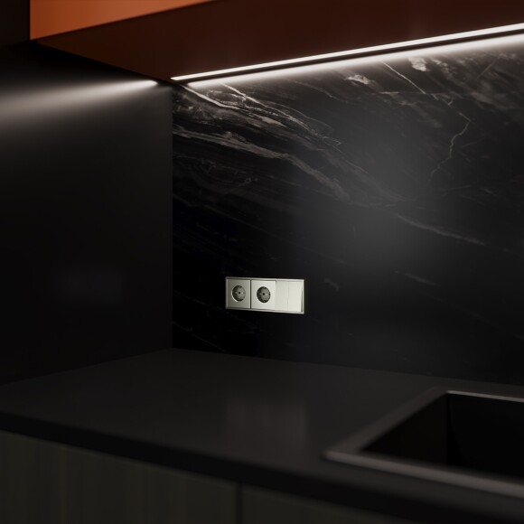 VLSM000311 Клавиши металлические для выключателя и переключателя двухклавишного никелевого цвета VOLTUM S70 Metal (никель) VLSM000311 Клавиши металлические для выключателя и переключателя двухклавишного никелевого цвета VOLTUM S70 Metal (никель)