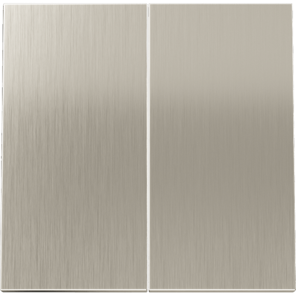 VLSM000311 Клавиши металлические для выключателя и переключателя двухклавишного никелевого цвета VOLTUM S70 Metal (никель) VLSM000311 Клавиши металлические для выключателя и переключателя двухклавишного никелевого цвета VOLTUM S70 Metal (никель)