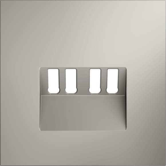 VLS001503 Накладка для розетки акустической 4-местной для подключения звуковоспроизводящих устройств (для проводов сечением 0,5 — 4 ММ²) кашемирового цвета VOLTUM S70 (кашемир) VLS001503 Накладка для розетки акустической 4-местной для подключения звуковоспроизводящих устройств (для проводов сечением 0,5 — 4 ММ²) кашемирового цвета VOLTUM S70 (кашемир)