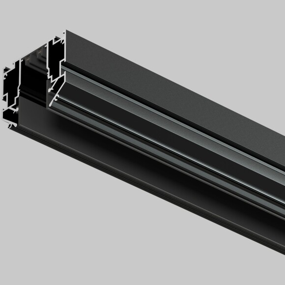 Магнитный шинопровод 2м для гарпунных натяжных потолков Smart 220V Denkirs TR2022-BK