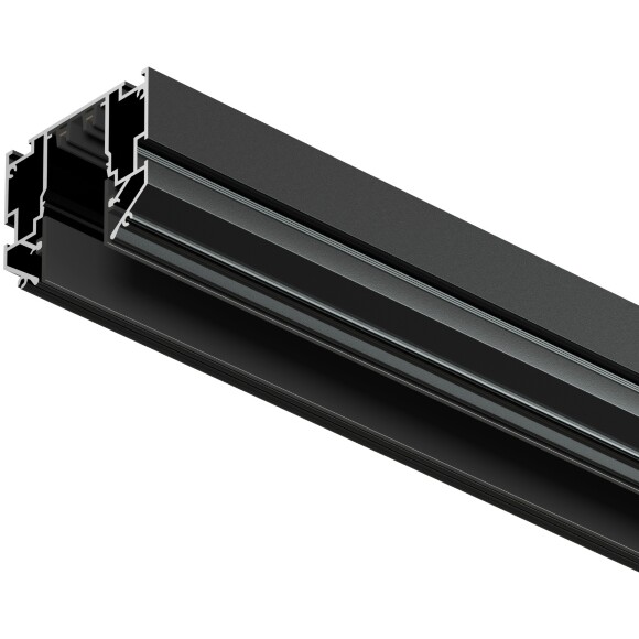 Магнитный шинопровод 2м для гарпунных натяжных потолков Smart 220V Denkirs TR2022-BK