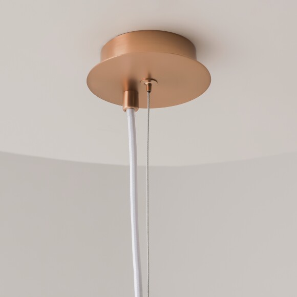 Подвесной светильник Maytoni Erich MOD221-PL-01-G, основание латунь, стеклянный матовый шар, лампа 1xE14, дизайнерский подвес