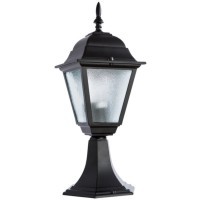 Уличный наземный светильник Arte Lamp A1014FN-1BK BREMEN IP44 под лампу 1xE27 60W