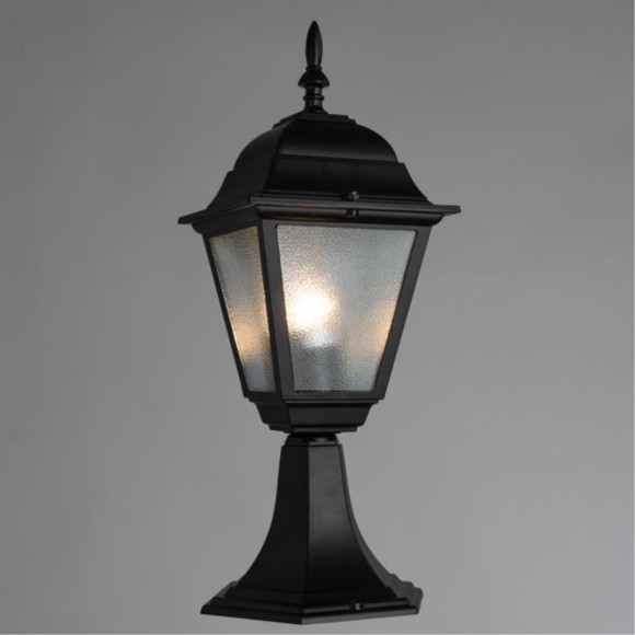 Уличный наземный светильник Arte Lamp A1014FN-1BK BREMEN IP44 под лампу 1xE27 60W