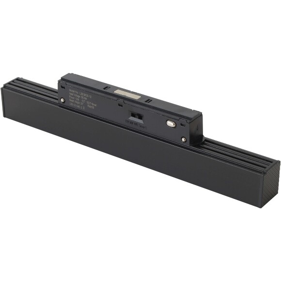 Crystal Lux CLT 0.33 001 12W BL T 3CCT-SMART 1409/377 Черный магнитный трековый линейный светильник, с ячейками, 22см, CCT перекл. цвет. температуры или SMART управление (при исп. драйвера CLT 0.203 08/09 SMART), 12Вт, 3000,4000,6000К, 1020Лм, CRI90 24° 4