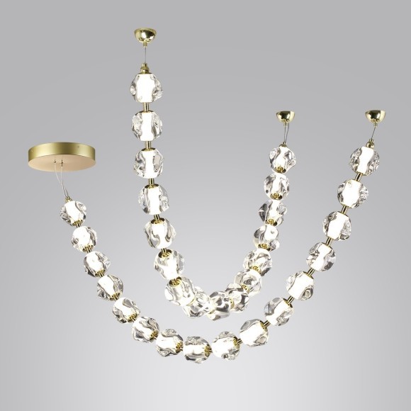 Подвес бусы LED 64W 4000K 3200Лм Odeon Light JEMSTONE 5085/64L