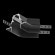 Угол-соединитель 135° Gravity встраиваемый черный Accessories for tracks Gravity TRA010CLO-42B