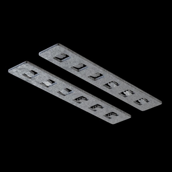 Комплект из 2 прямых соединителей шин в ГКЛ потолки 9.5 и 12.5мм Maytoni Exility TRA034C-42S