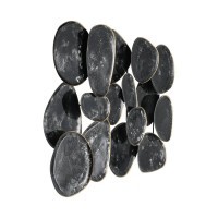 426051 BUGRINO Декоративное панно настенное металл черный L1000 W50 H700