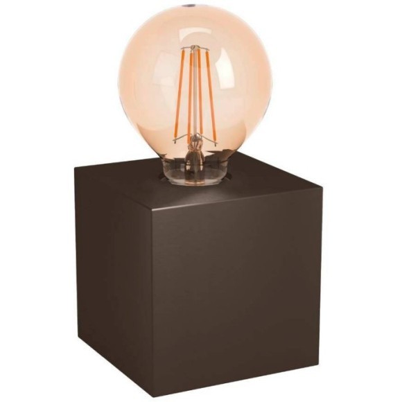 43549 Настольная лампа PRESTWICK 2, 1Х40W, E27, L100, B100, H100, сталь, темная бронза