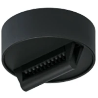 Arte Lamp Optima A800406 Накладное черное основание для фиксации токопроводящего ремня, 60x34 мм