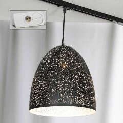 Однофазный двужильный трековый светильник Lussole LSP-9892-TAW PORT CHESTER под сменную лампу Е27