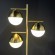 Торшер Geneva Glass Floor Lamp Triple By Imperiumloft
