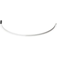 Arte Lamp Optima A7298PL-1BK Низкопрофильный гибкий магнитный светодиодный светильник интегрируемый в шинопровод, длина 1м, корпус из силикона, LED 10Вт 750Лм 3000K CRI90+ 120° IP20 48В