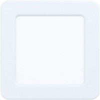 99162 Светодиодный встраиваемый светильник FUEVA 5, 5,5W (LED), 117х117, ET26, 650lm, 3000K, сталь, белый/