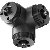 T-образный вертикальный коннектор для системы Maytoni Shelf без ввода питания CA016TC-B