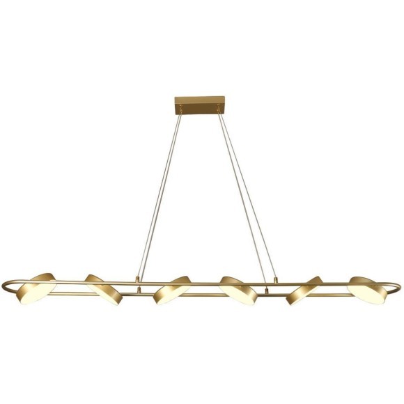 4677-6P, подвесная люстра, L1490xW190xH145/1200, LEDx90W, 3100LM, 3000-6000K, IP20, included, remote control