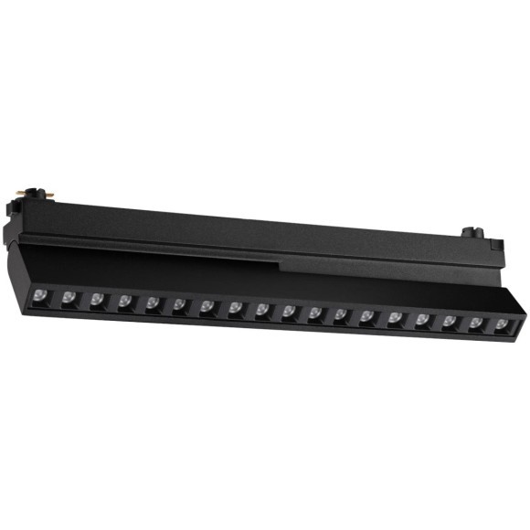 359737 PORT NT25 240 черный Светильник однофазный двухжильный трековый с переключ. цв. температуры IP20 LED 18W 180-265V 2700К/3200К/4000К EOS