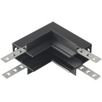 Внутренний соединитель угловой для встраиваемого магнитного шинопровода для ГКЛ12,5 мм Crystal Lux CLT 0.223 13 BL 1408/103