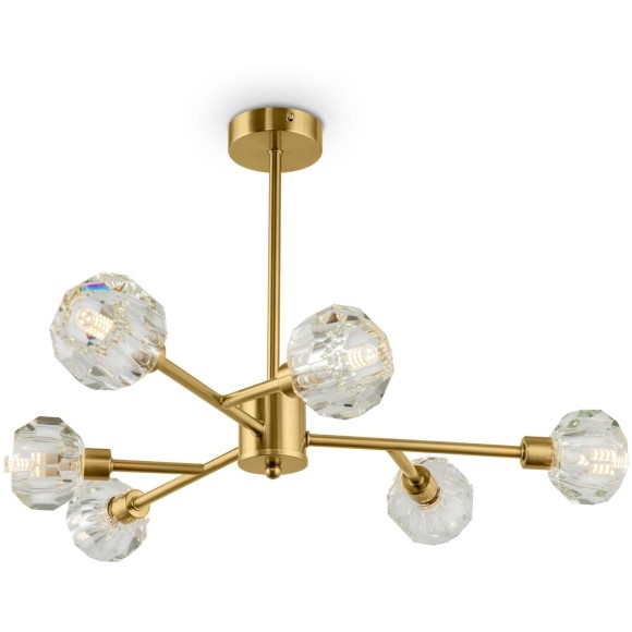 Потолочная люстра хрустальная Grace FR5114PL-06BZ