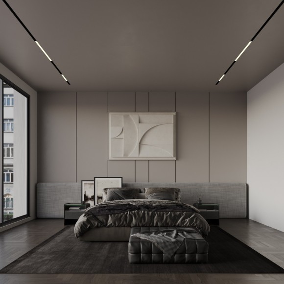 359487 Трековый светодиодный TUYA SMART светильник Novotech Flum CRI90+ 3000-6500К 960Лм 38° 12W Bluetooth Wi-Fi Алиса