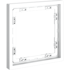 VLS100102 Рамка пластиковая для электрических изделий белого матового цвета VOLTUM серии S70 на 1 пост (белый матовый)