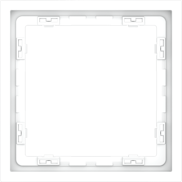 VLS100102 Рамка пластиковая для электрических изделий белого матового цвета VOLTUM серии S70 на 1 пост (белый матовый)