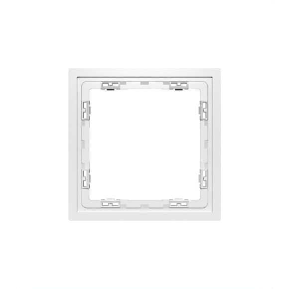 VLS100102 Рамка пластиковая для электрических изделий белого матового цвета VOLTUM серии S70 на 1 пост (белый матовый)