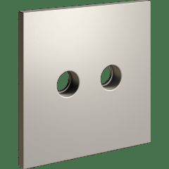 VLS001603 Накладка для розетки телевизионной оконечной TV+SAT (Телевизионный + Спутниковый) кашемирового цвета VOLTUM S70 (кашемир)