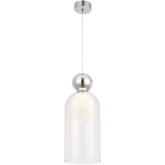 Светильник подвесной Crystal Lux MURCIA SP1.1 CHROME