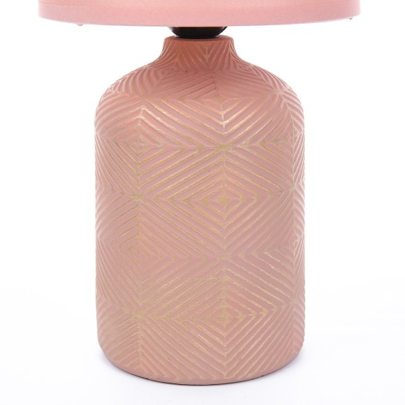 8221/1T MODERNI LN25 терракота, керамика/текстиль Настольная лампа Е27 1*60W 220V NIANA