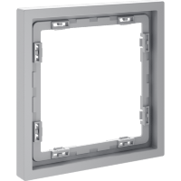 VLS100116 Рамка пластиковая для электрических изделий серого цвета VOLTUM серии S70 на 1 пост (серый)