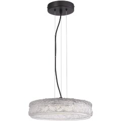 SL6143.403.01 Светильник подвесной ST-Luce черный/прозрачный LED 1*15W 4000K ANTIKE