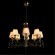 Люстра подвесная Arte Lamp A1035LM-8AB LOGICO под лампы 8xE14 40W