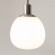 Подвесной светильник Maytoni Erich MOD221-PL-01-N, основание никель, стеклянный матовый шар, лампа 1xE14, дизайнерский подвес
