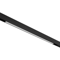 Crystal Lux CLT 0.33 001 18W BL M 3CCT-SMART 1409/374 Черный магнитный трековый линейный светильник, 60см, CCT перекл. цвет. температуры или SMART управление (при исп. драйвера CLT 0.203 08/09 SMART), 18Вт, 3000,4000,6000К, 1530Лм, CRI90 120° 48V