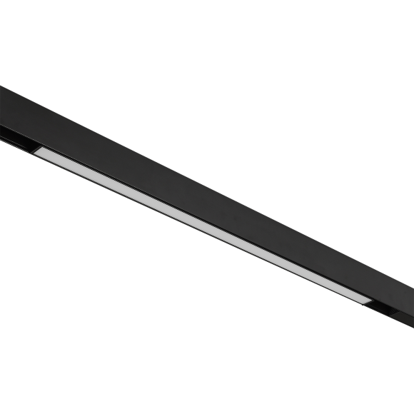 Crystal Lux CLT 0.33 001 18W BL M 3CCT-SMART 1409/374 Черный магнитный трековый линейный светильник, 60см, CCT перекл. цвет. температуры или SMART управление (при исп. драйвера CLT 0.203 08/09 SMART), 18Вт, 3000,4000,6000К, 1530Лм, CRI90 120° 48V