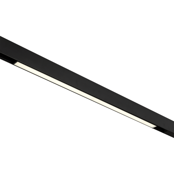 Crystal Lux CLT 0.33 001 18W BL M 3CCT-SMART 1409/374 Черный магнитный трековый линейный светильник, 60см, CCT перекл. цвет. температуры или SMART управление (при исп. драйвера CLT 0.203 08/09 SMART), 18Вт, 3000,4000,6000К, 1530Лм, CRI90 120° 48V